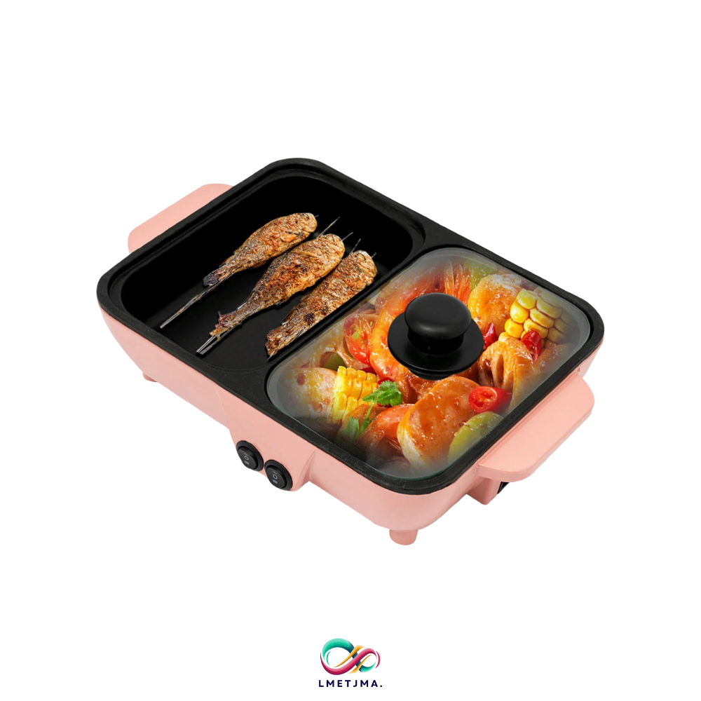 2in1 Electric Hot Pot Grill